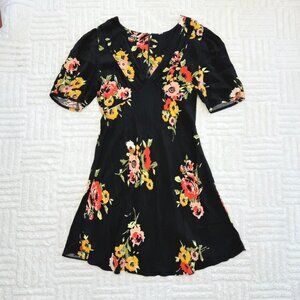 FP Free People Neon Garden Floral Dress